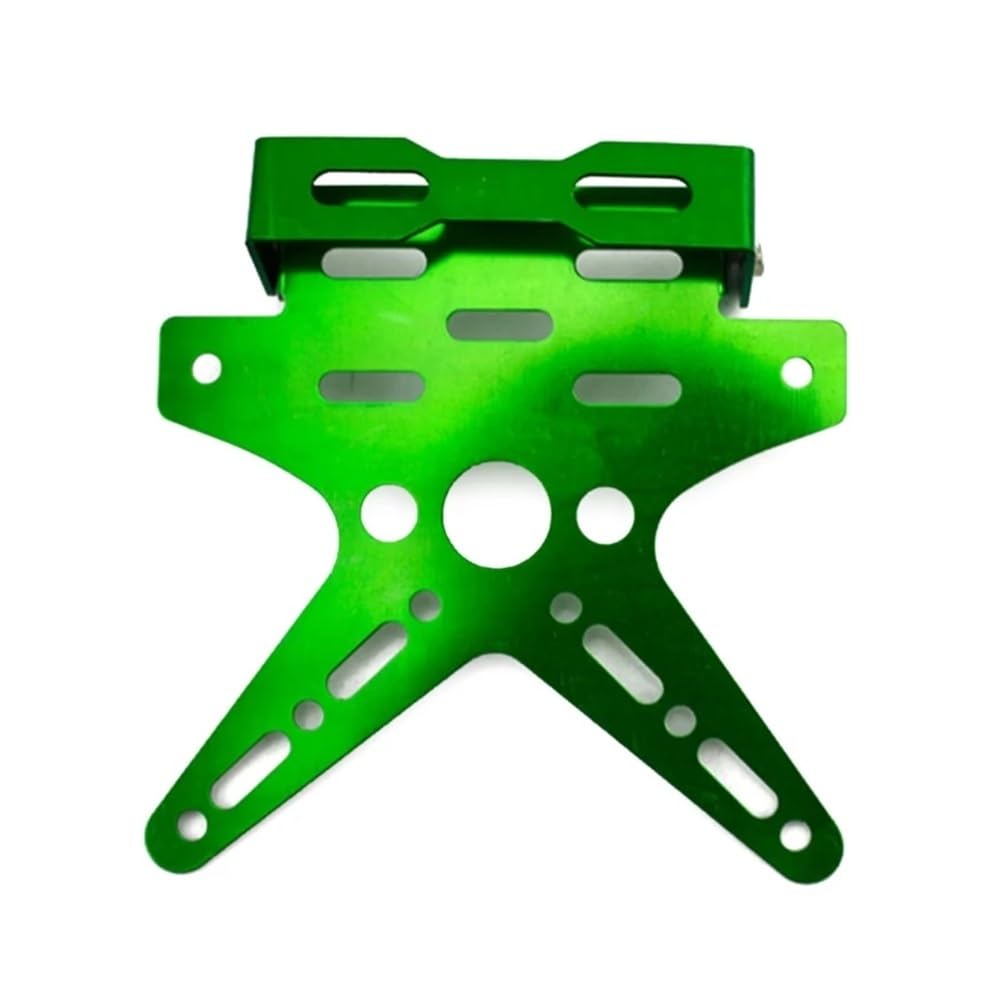 Nummernschildhalterung Kennzeichenhalter Motorrad Kennzeichenhalter Upgrade Einheit(Green) von Hjiaodq