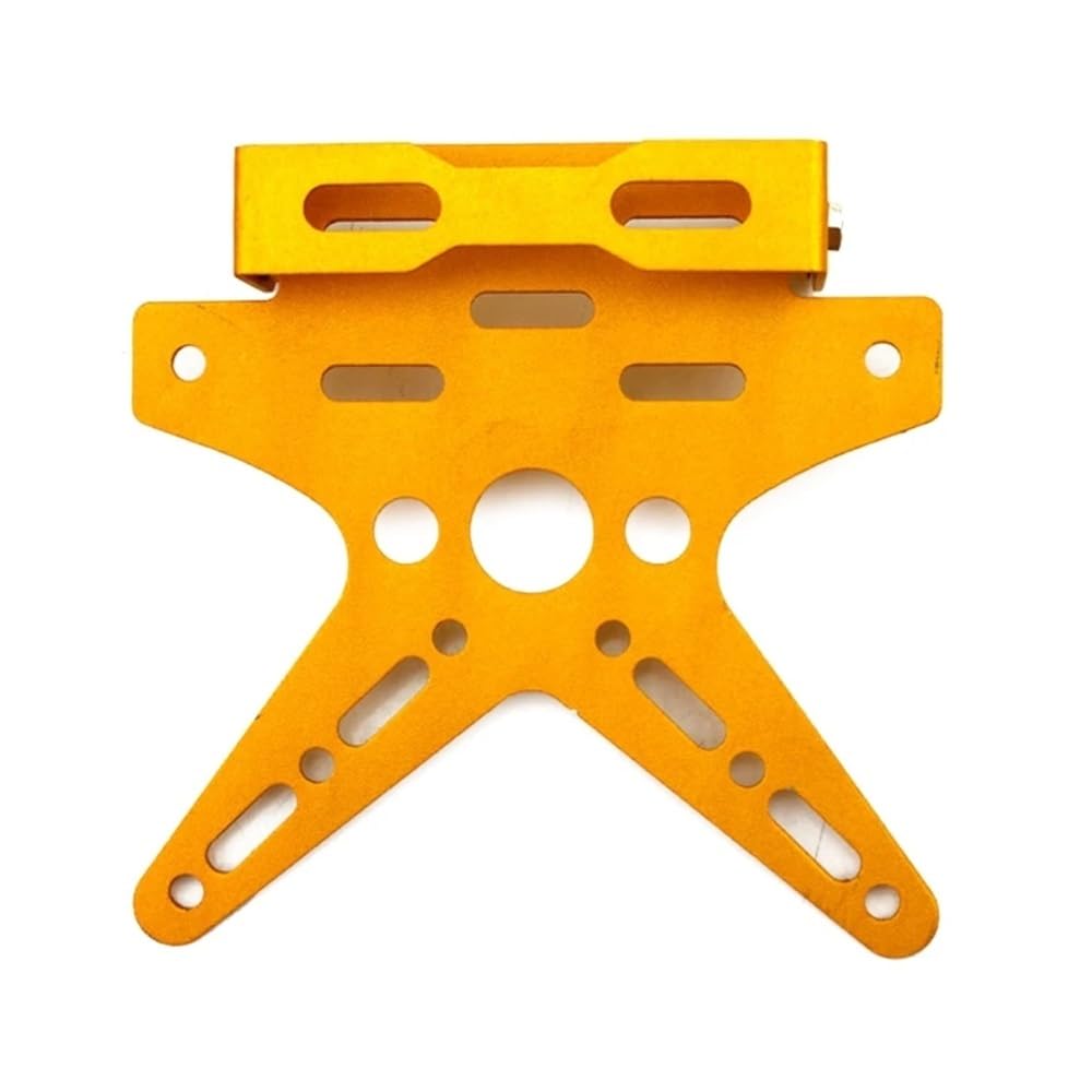 Nummernschildhalterung Kennzeichenhalter Motorrad Kennzeichenhalter Upgrade Einheit(Type a) von Hjiaodq