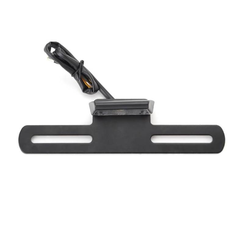 Nummernschildhalterung Motorrad Aluminium Kennzeichen Halter Halterung Unterstützung Motorrad Roller Anzahl Platte Licht von Hjiaodq