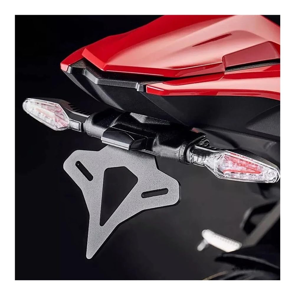 Nummernschildhalterung Motorrad Heck Kennzeichen Licht Plattenhalter Für M1000R 2019–2023 Seitlicher Kennzeichenhalter Nummernschildhalterung Motorrad Heck Kennzeichen Licht Plattenhalter Für M1000R 2019–2023 Seitlicher Kennzeichenhalter von Hjiaodq