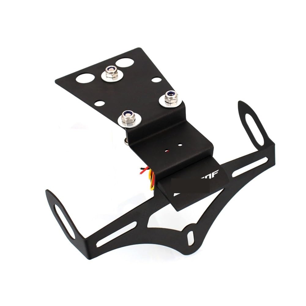 Nummernschildhalterung Motorrad Kennzeichen Halter Halterung Rahmen Schwanz Ordentlich Für CB650F Halter Schwanz Lager Halterung Kit(CB650F Logo) von Hjiaodq