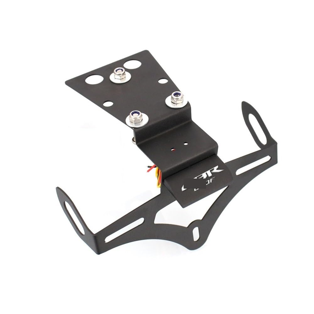 Nummernschildhalterung Motorrad Kennzeichen Halter Halterung Rahmen Schwanz Ordentlich Für CB650F Halter Schwanz Lager Halterung Kit(CBR650F Logo) von Hjiaodq