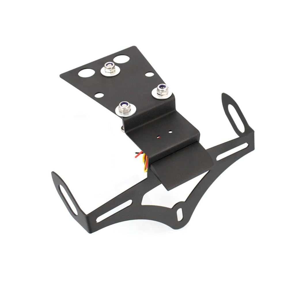 Nummernschildhalterung Motorrad Kennzeichen Halter Halterung Rahmen Schwanz Ordentlich Für CB650F Halter Schwanz Lager Halterung Kit(Type C) von Hjiaodq