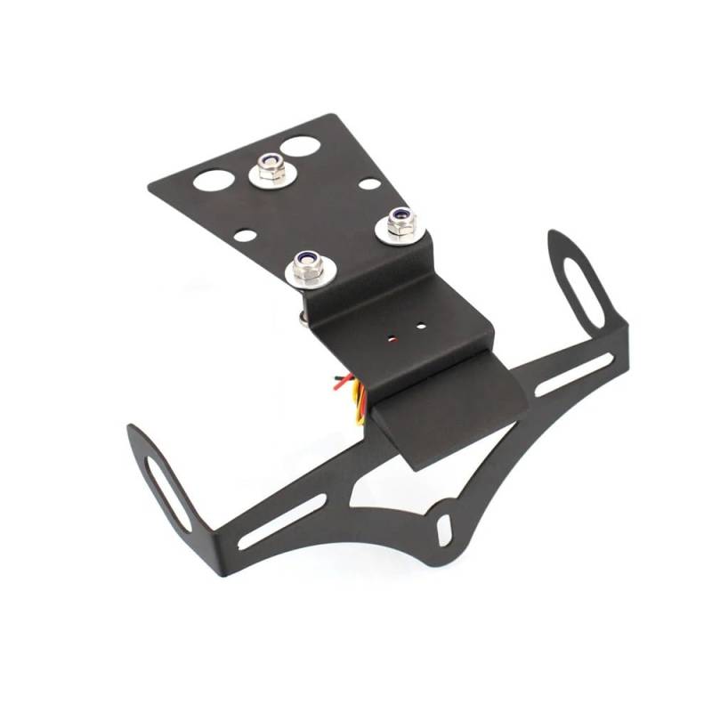 Nummernschildhalterung Motorrad Kennzeichen Halter Halterung Rahmen Schwanz Ordentlich Für CB650F Halter Schwanz Lager Halterung Kit(Type C) von Hjiaodq