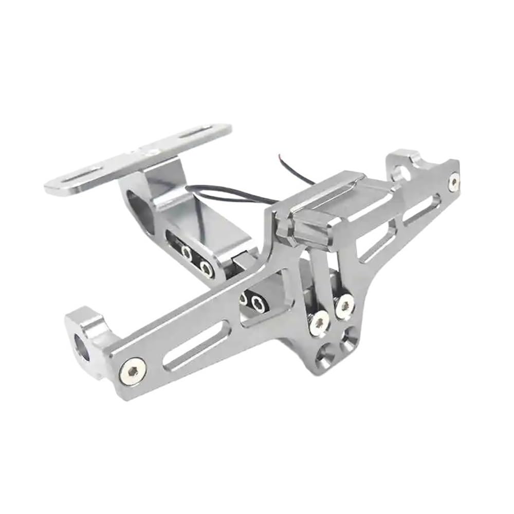 Nummernschildhalterung Motorrad Kennzeichen Halter Hinten Registrierungs Platte Rahmen Halterung Für B&ENELLI 502C Für(Black a) von Hjiaodq