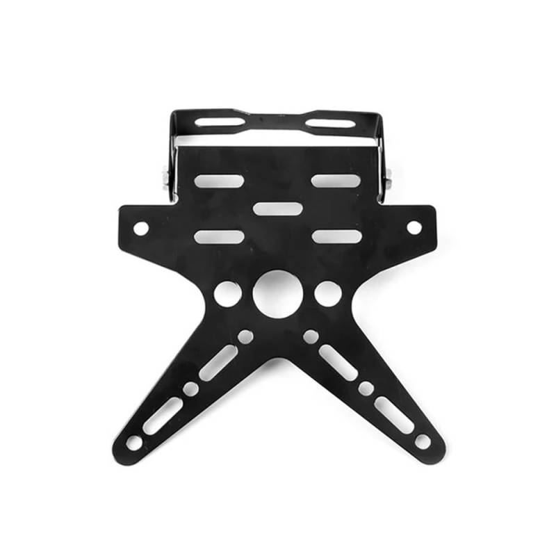 Nummernschildhalterung Motorrad Kennzeichen Rahmen Aluminium Legierung Winkel Kennzeichen Halter Modifizierte Teile von Hjiaodq