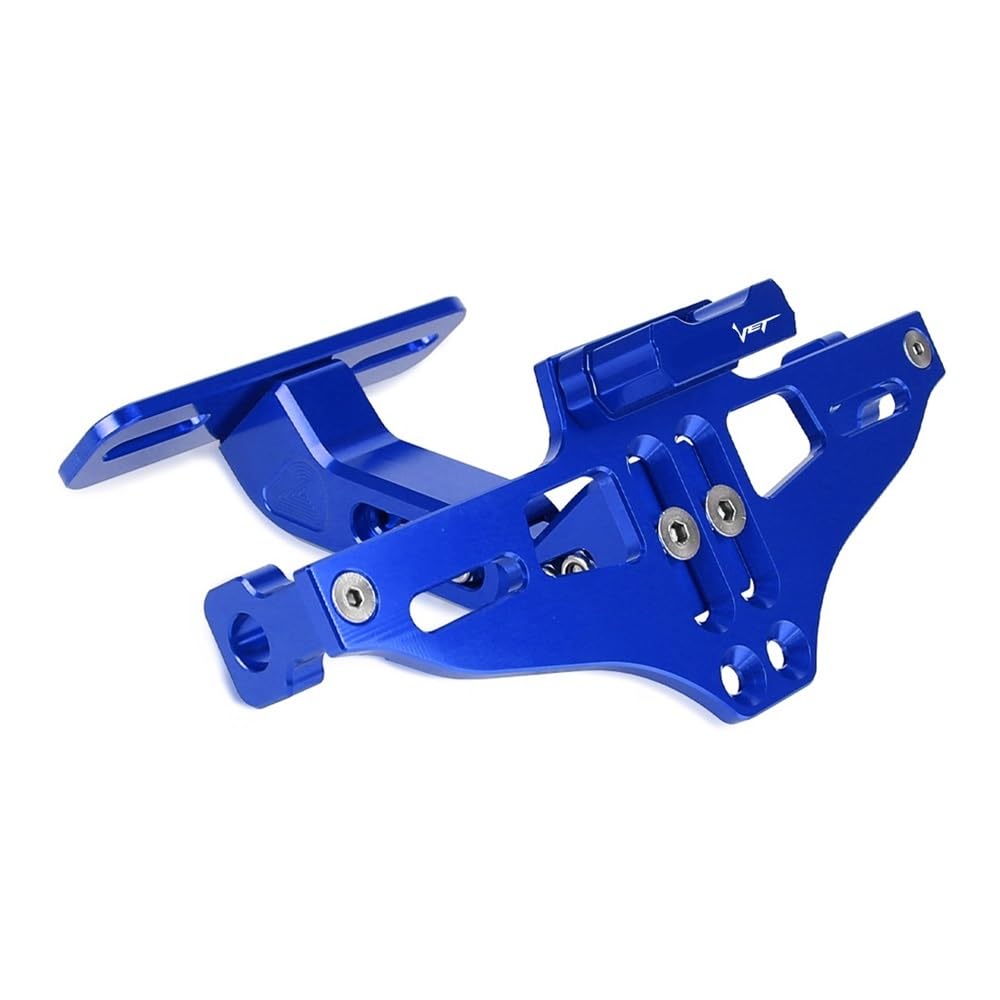 Nummernschildhalterung Motorrad Kennzeichenhalter Halterung Hinten Schwanz Orntlich Kennzeichen Für CB600F Für CB600(Blue) von Hjiaodq