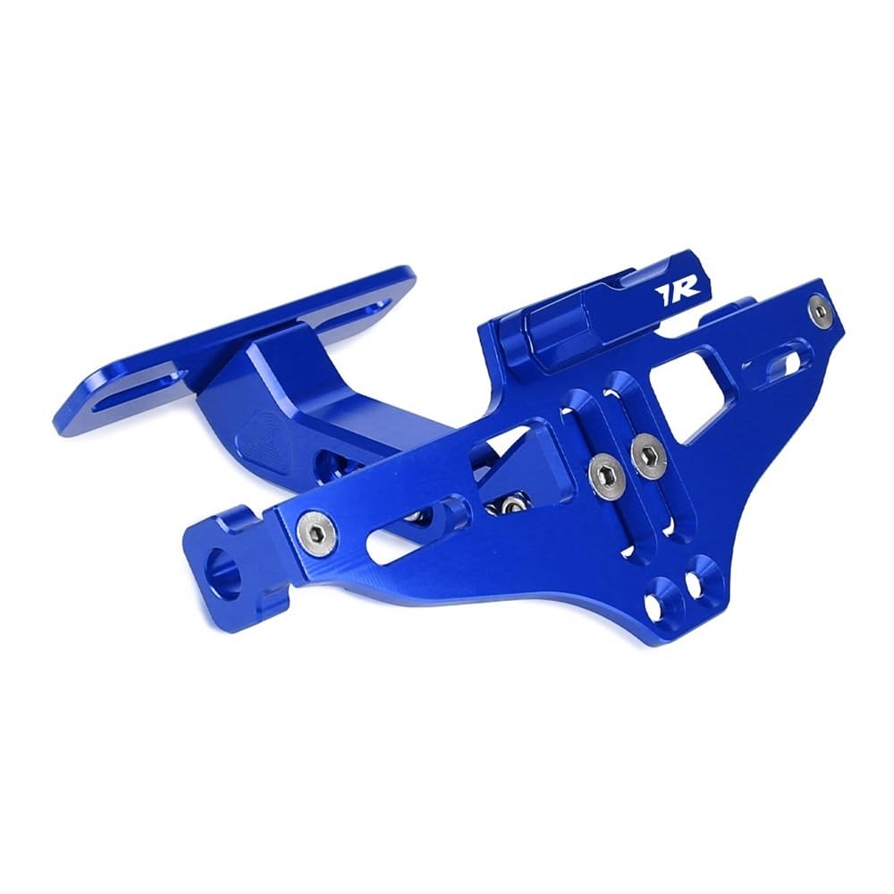 Nummernschildhalterung Motorrad Kennzeichenhalter Hinten Kennzeichenhalter Mit Licht Für 1989–2003(Blue) von Hjiaodq