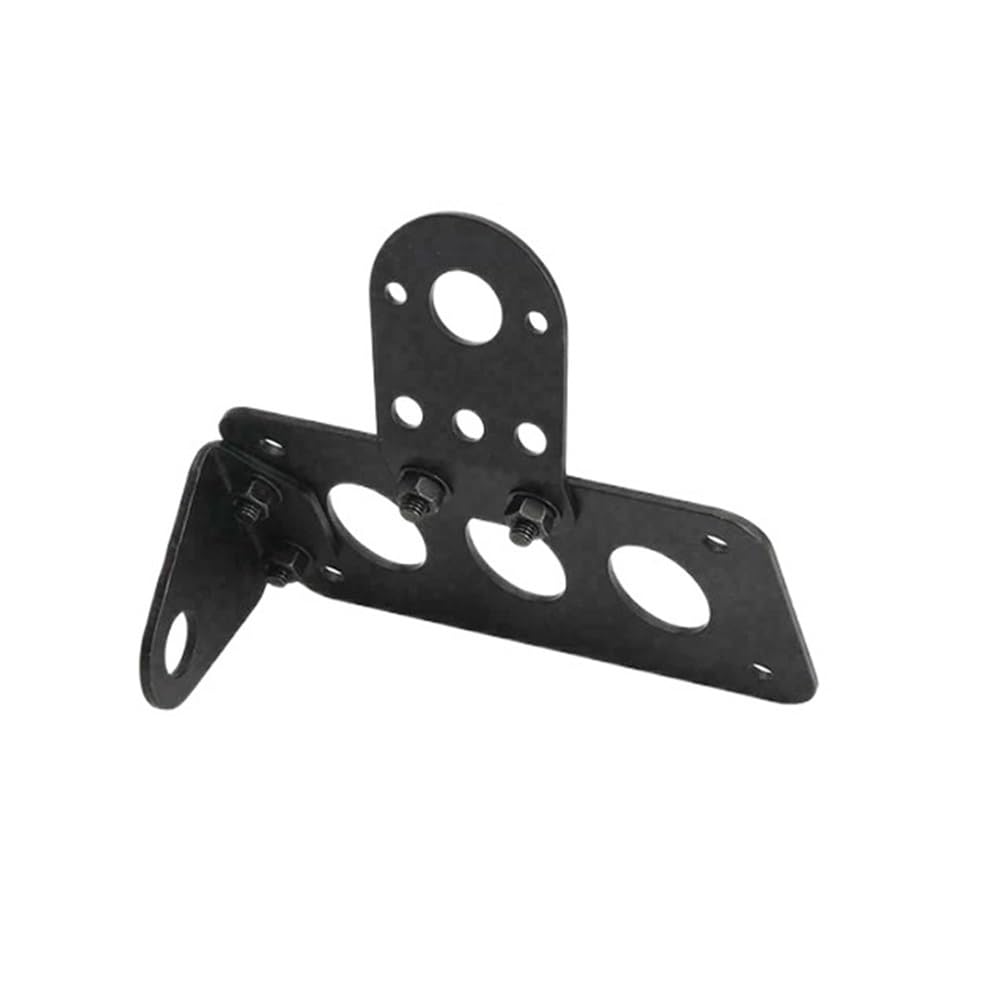 Nummernschildhalterung Motorrad Kennzeichenhalter Metall Kennzeichenhalter Rücklichthalter Universal Nummernschildhalterung Motorrad Kennzeichenhalter Metall Kennzeichenhalter Rücklichthalter Universal von Hjiaodq