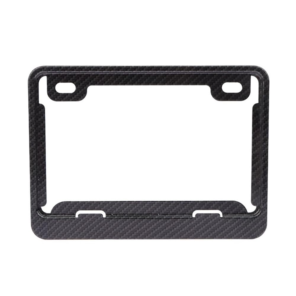 Nummernschildhalterung Motorrad Kennzeichenrahmen Universal Kennzeichenhalter Aus Aluminium Kennzeichenhalter Rahmen(Color b) von Hjiaodq