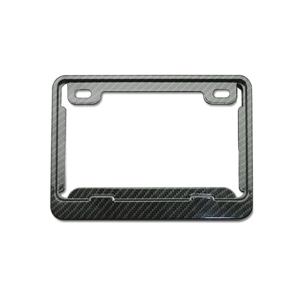 Nummernschildhalterung Motorrad Kennzeichenrahmen Universal Kennzeichenhalter Aus Aluminium Rahmen(Type s) von Hjiaodq