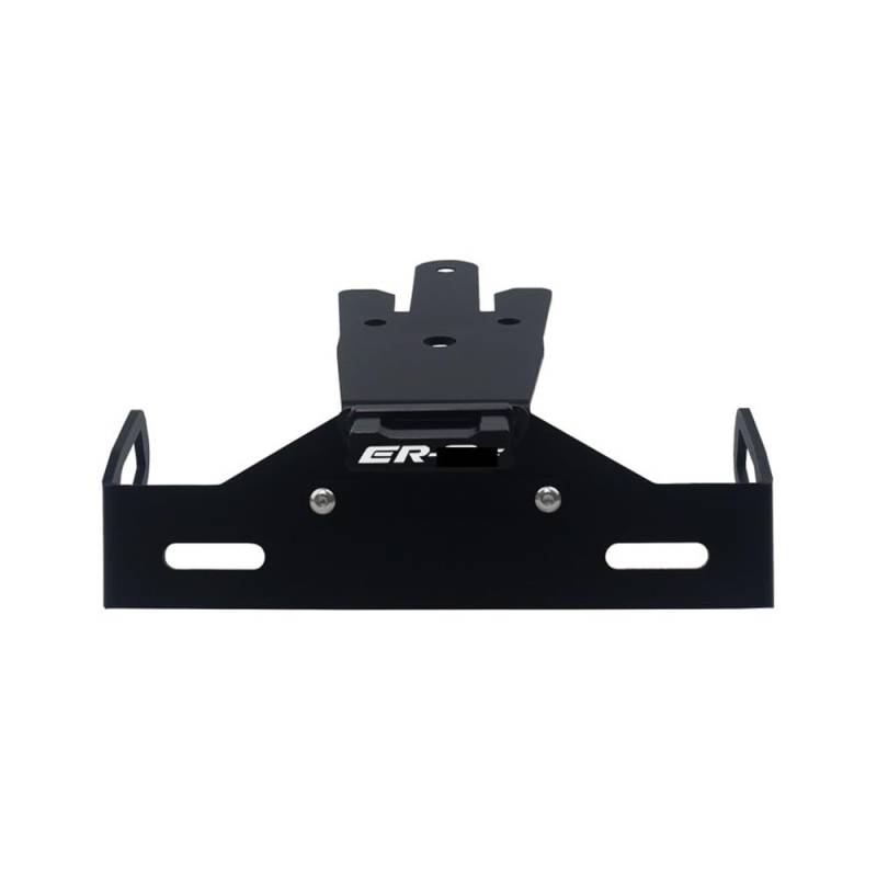 Nummernschildhalterung Motorrad Tail Tidy Kennzeichenhalter Für ER6-N Nummernregistrierungshalter(ER-6f Mark) von Hjiaodq