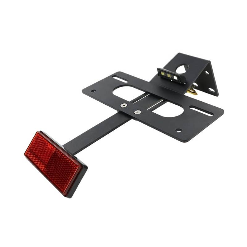 Nummernschildhalterung Motorrad Tail Tidy Kennzeichenhalter Licht Für B&ENELLI 2017–2024 Seitlicher Kennzeichenhalter von Hjiaodq