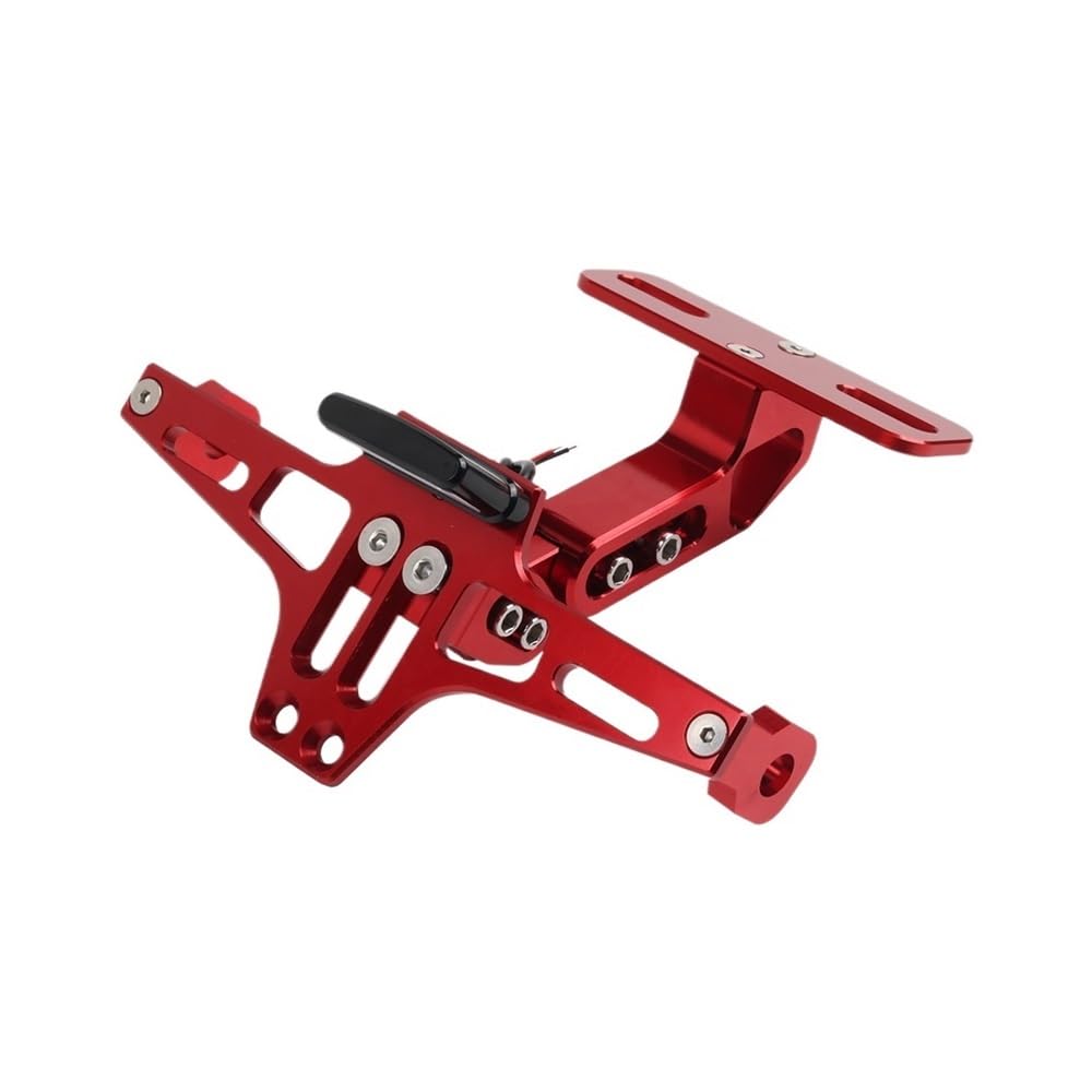 Nummernschildhalterung Motorrad Zubehör Hinten Kennzeichen Halterung Halter Kit Für(Tpey y) von Hjiaodq