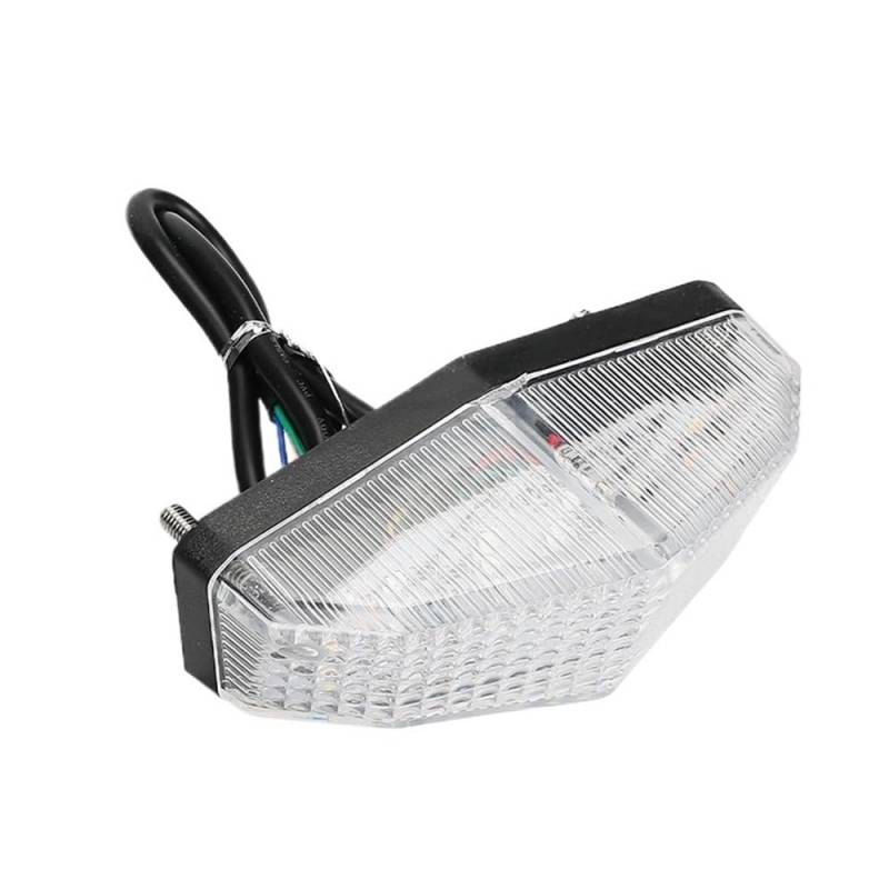 Nummernschildhalterung Schwanz Kennzeichen Halterung Schwanz Bremse Licht Für XR250R(Type 5) von Hjiaodq