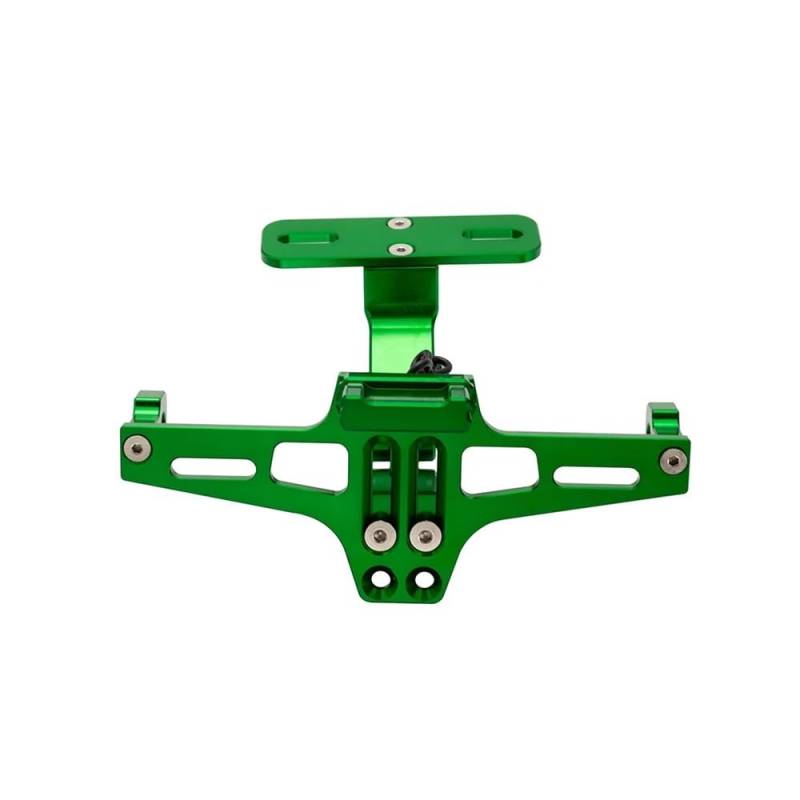 Nummernschildhalterung Universal Motorrad Kennzeichen Halter Hinten Halterung Für(Green) von Hjiaodq