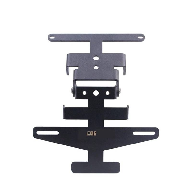 Nummernschildhalterung Universal Motorrad Zubehör Kennzeichen Halter Kennzeichen Halterung Edelstahl Klapp Für B&ENELLI(with Signal Stands) von Hjiaodq
