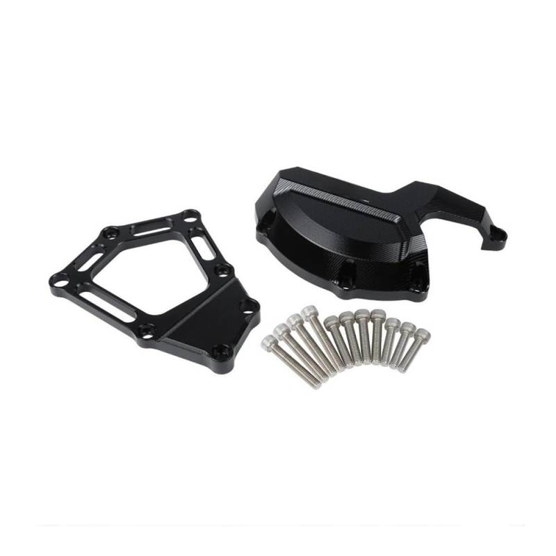 Statorabdeckung 1x Motor Kurbelgehäuse Crash Protector Abdeckung Motor Slider Schutz Für S1000RR 2010 2011 2012 2013 2014 2015 2016 2017 Für S 1000 RR(Black) von Hjiaodq