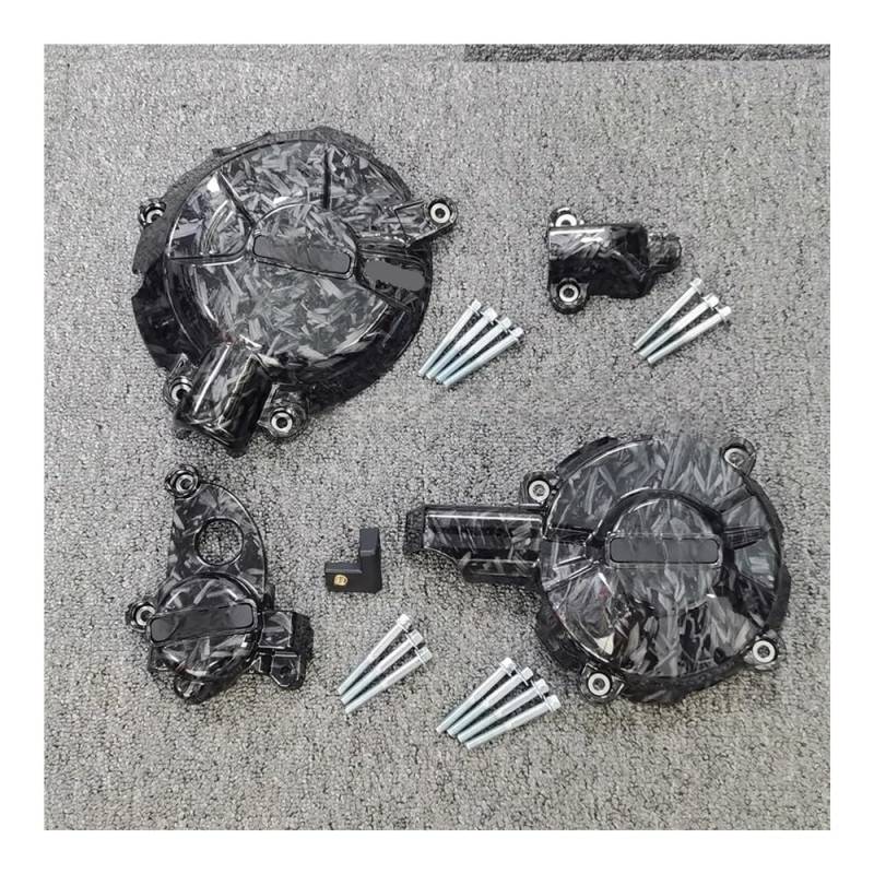 Statorabdeckung Für S1000XR 2020-2023 & S1000XR TE 2023 Motorradzubehör Lichtmaschine Kupplung Schutz Abdeckung Motor Abdeckung(Forging lines) von Hjiaodq