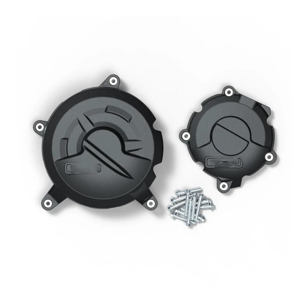 Statorabdeckung Motorrad Lichtmaschine Kupplung Schutz Abdeckung Zubehör Motor Abdeckung Für GSX1300R Für HA&YABUSA 2021 2022-2024(1 Set-BK) von Hjiaodq