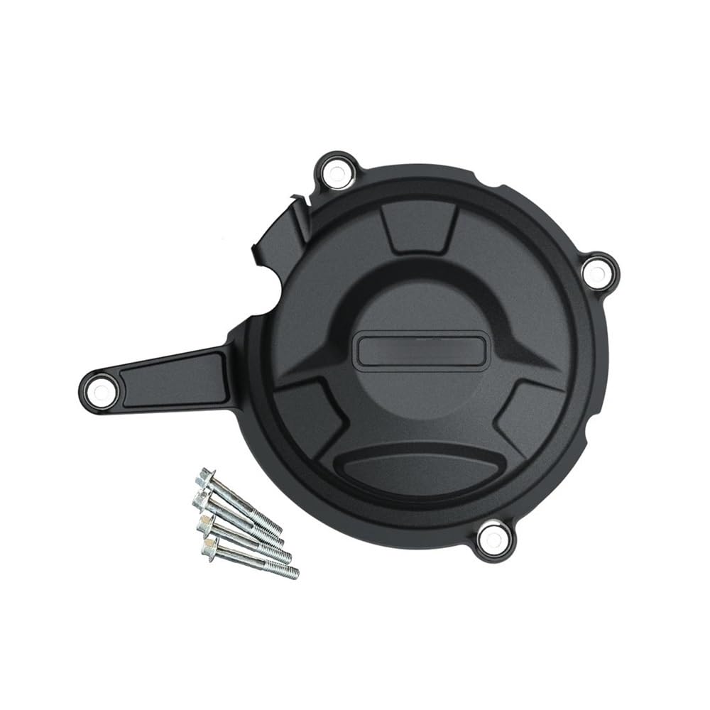 Statorabdeckung Motorrad Motor Lichtmaschine Kupplung Schutz Abdeckung Zubehör Für Panigale 1199 2012-2014 & Für Panigale 1299 2016-2020(ALTERNATOR-BK-1Pcs) von Hjiaodq