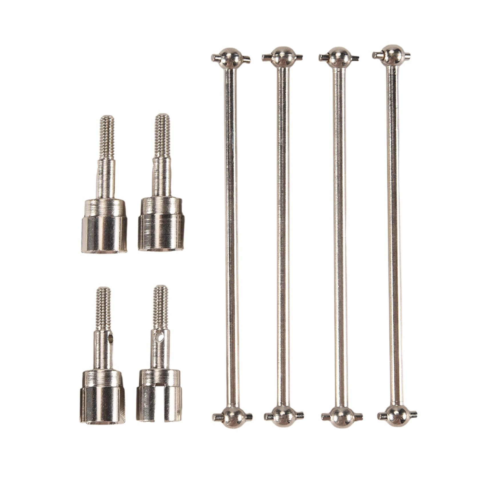 Hklshyd 08029 Dogbones 89,5 Mm & Achs Schenkel 02033 Antriebs Welle für 1/10 Redcat Auto Truck Silber Hklshyd 08029 Dogbones 89,5 Mm & Achs Schenkel 02033 Antriebs Welle für 1/10 Redcat Auto Truck Silber von Hklshyd