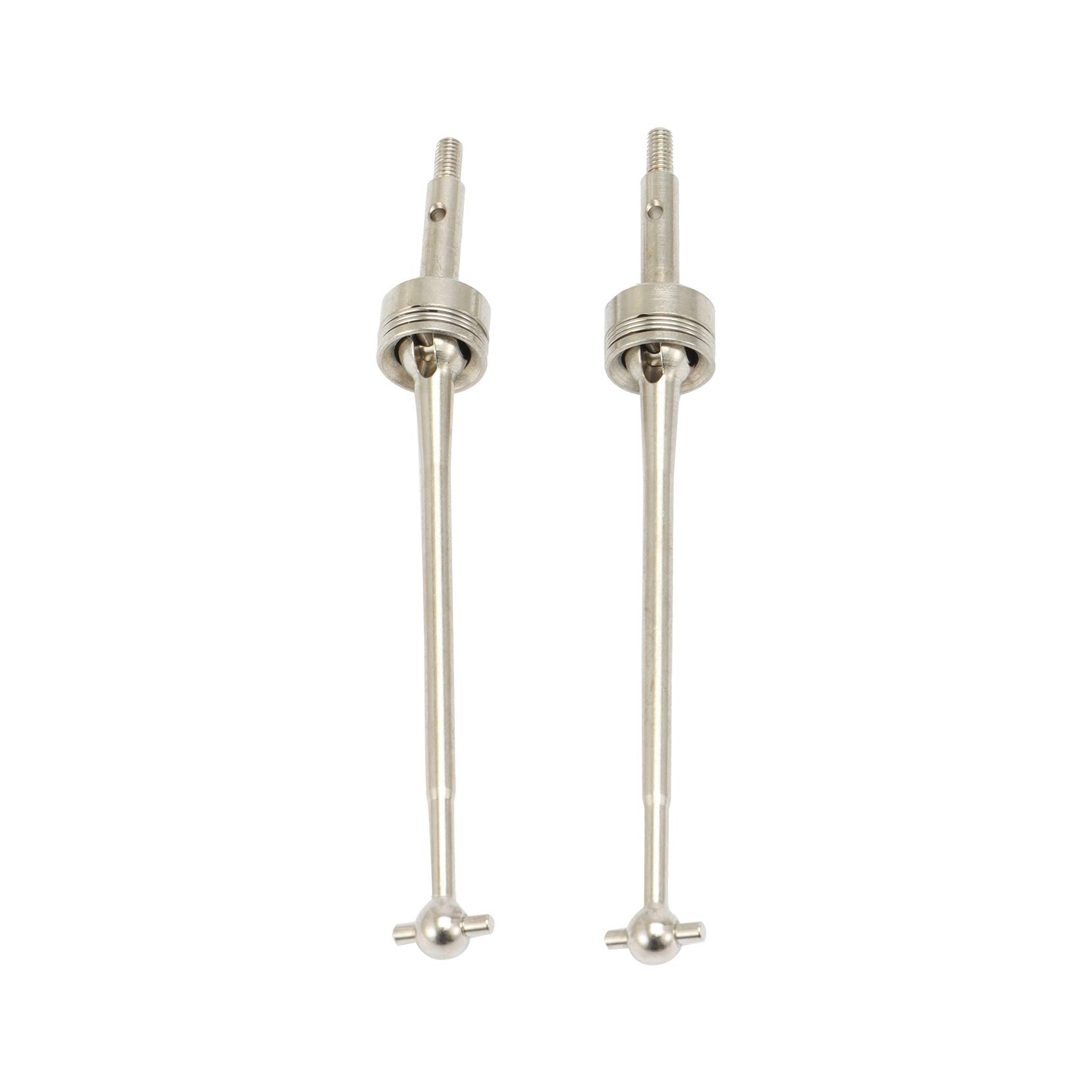 Hklshyd 2 StüCk 45 CVD Antrieb Welle Aus GehäRtetem Stahl für 144001 124019 LC Rennen 1/14 RC Driften Auto Upgrade Teile, B. Hklshyd 2 StüCk 45 CVD Antrieb Welle Aus GehäRtetem Stahl für 144001 124019 LC Rennen 1/14 RC Driften Auto Upgrade Teile, B. von Hklshyd