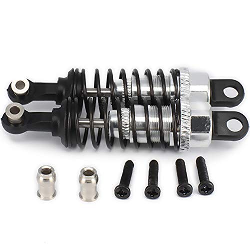 Hklshyd 2 StüCke öL Einstellbare 65Mm StoßDäMpfer DäMpfer für Rc Auto 1/18 A959 A969 A979 K929, Silber Hklshyd 2 StüCke öL Einstellbare 65Mm StoßDäMpfer DäMpfer für Rc Auto 1/18 A959 A969 A979 K929, Silber von Hklshyd