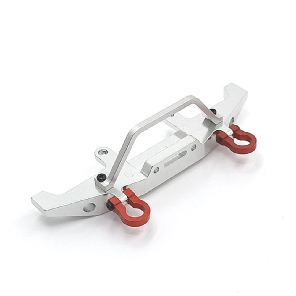 Hklshyd Metall Front StoßStange für C14 C24 C24-1 1/16 RC Auto & Crawler Upgrade Teile ZubehöR, Silber Hklshyd Metall Front StoßStange für C14 C24 C24-1 1/16 RC Auto & Crawler Upgrade Teile ZubehöR, Silber von Hklshyd