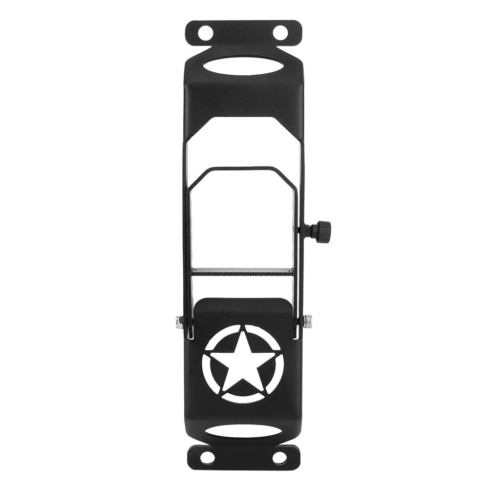 Autotürschwelle， Universelle Auto-Oberdach-Türstufe Stufenleiter-Zubehör Schwarz Passend für Jeep Wrangler JL von Fydun