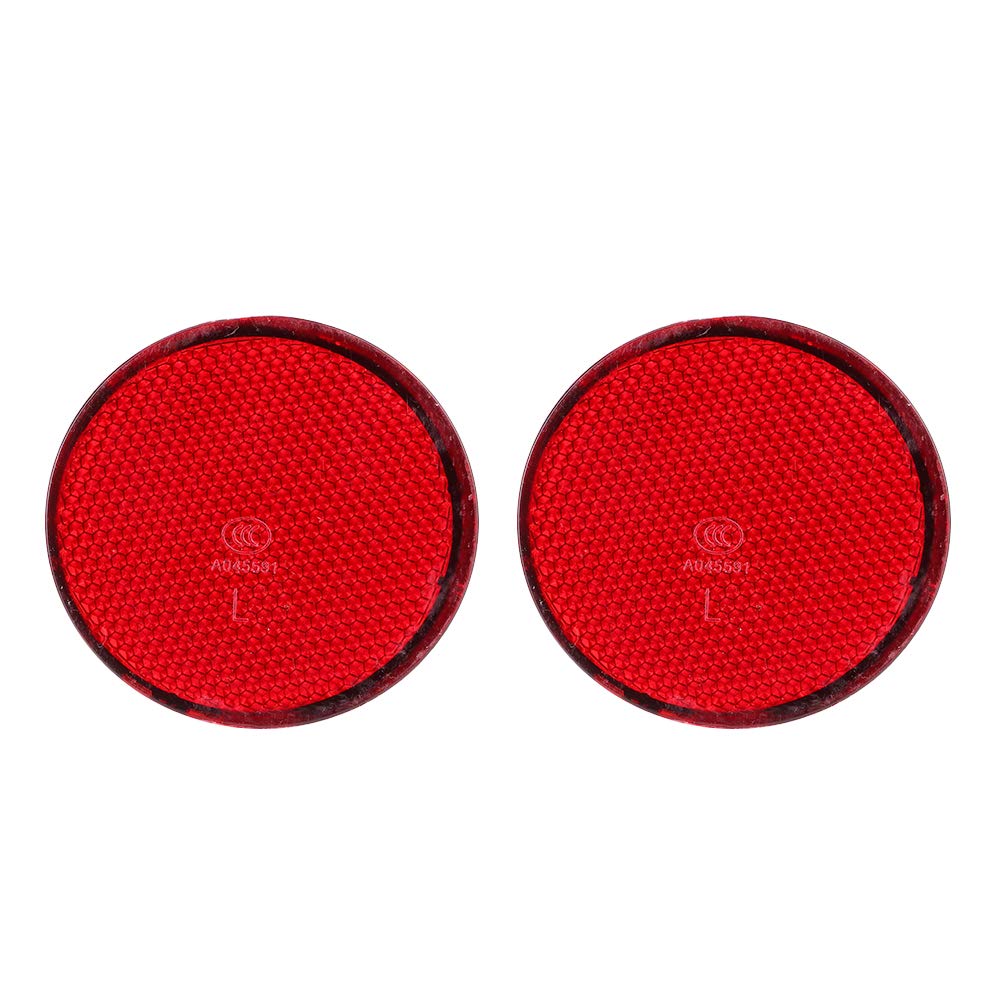 Heckstoßstangenreflektoren Rote Linse Links & Rechts 2 Stück 26561JE20A Passend für Qashqai 2007-2015 von Hlyjoon