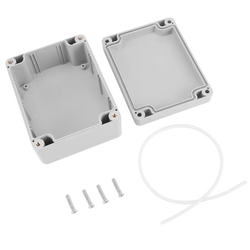 Hlyjoon Anschlussdose, Projektkasten Instrumentenkoffer IP65 Wassergeschützter DIY Gehäuse Fall Power Abzweigdose ABS Kunststoff Gehäuse Fall Verdrahtung Anschlussdose(115 * 90 * 55mm) von LAOSEP