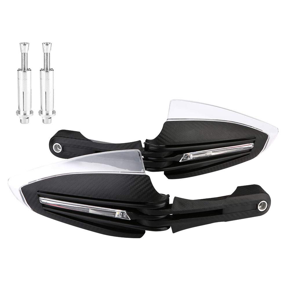 7/8-Zoll Außendurchmesser Griffschild, Motorrad Handschutz mit gelbem LED Blitz 7/8-Zoll Außendurchmesser Griffschild, Motorrad Handschutz mit gelbem LED Blitz von Hlyjoon
