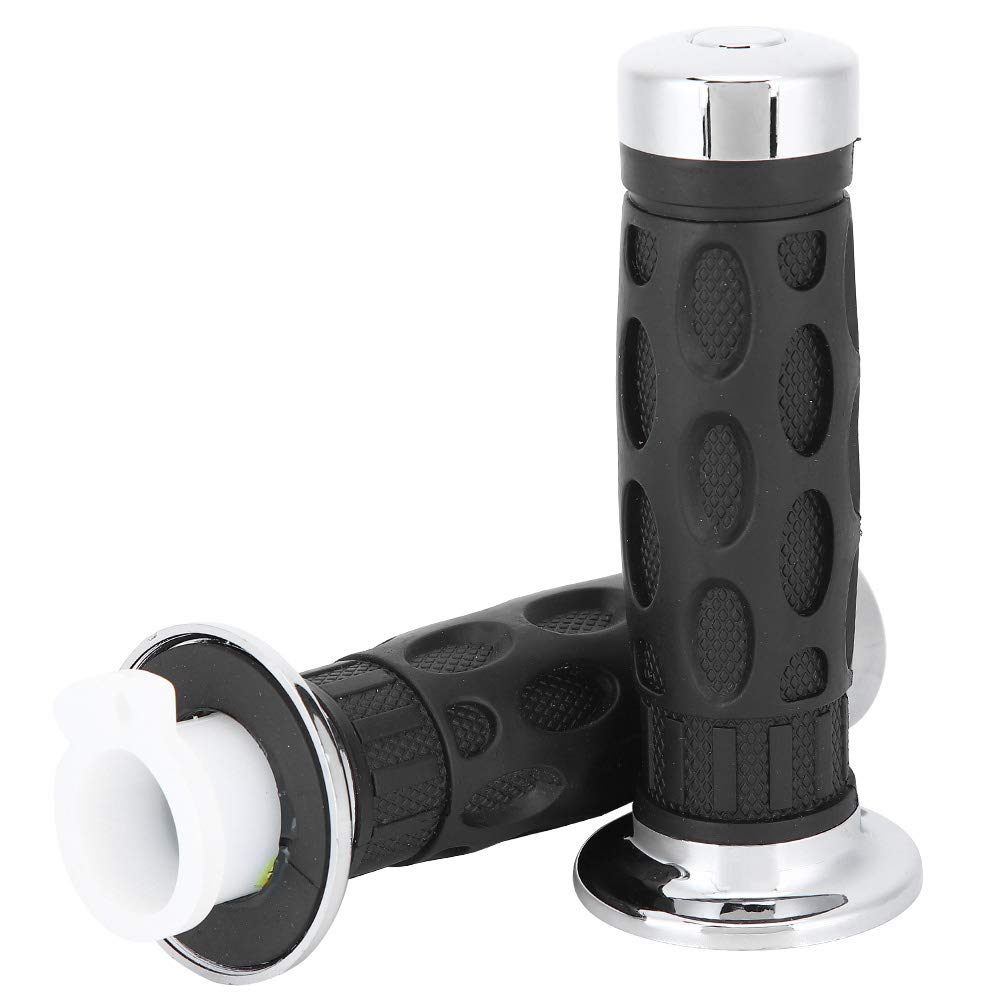 Hlyjoon Lenkergriffe 7/8" / 22mm 1 Paar Motorrad Gummi Griffe Universal Handgriffe Links Rechts Rutschfeste für GY6 Roller Moped 50CC 125CC 150CC Hlyjoon Lenkergriffe 7/8" / 22mm 1 Paar Motorrad Gummi Griffe Universal Handgriffe Links Rechts Rutschfeste für GY6 Roller Moped 50CC 125CC 150CC von Hlyjoon