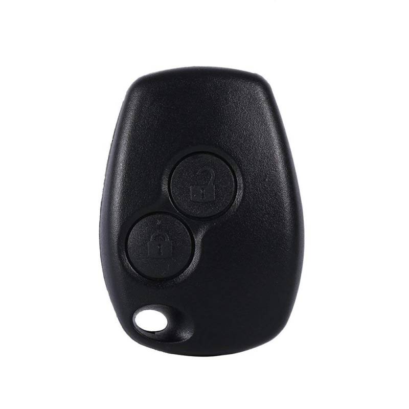 Hlyjoon Schlüssel Gehäuse 2 Tasten Autoschlüssel Gehäuse Kfz Funkschlüssel Fernbedienung Keyless Ersatz Gehäuse für Clio III 2006 2007 2008 2009 2010 II 2009 2010 2011 2012 Master 2010-2018 von KIMISS