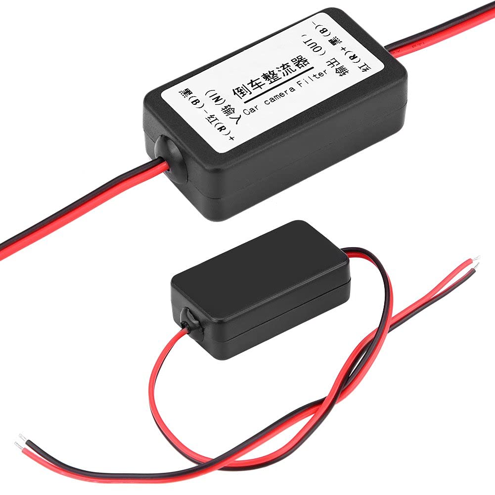 Hlyjoon Signalfilter 12V Auto Rückfahrkamera Strom Entstörfilter Leistungsrelais Gleichrichter Kunststoff Schwarz Hlyjoon Signalfilter 12V Auto Rückfahrkamera Strom Entstörfilter Leistungsrelais Gleichrichter Kunststoff Schwarz von Hlyjoon