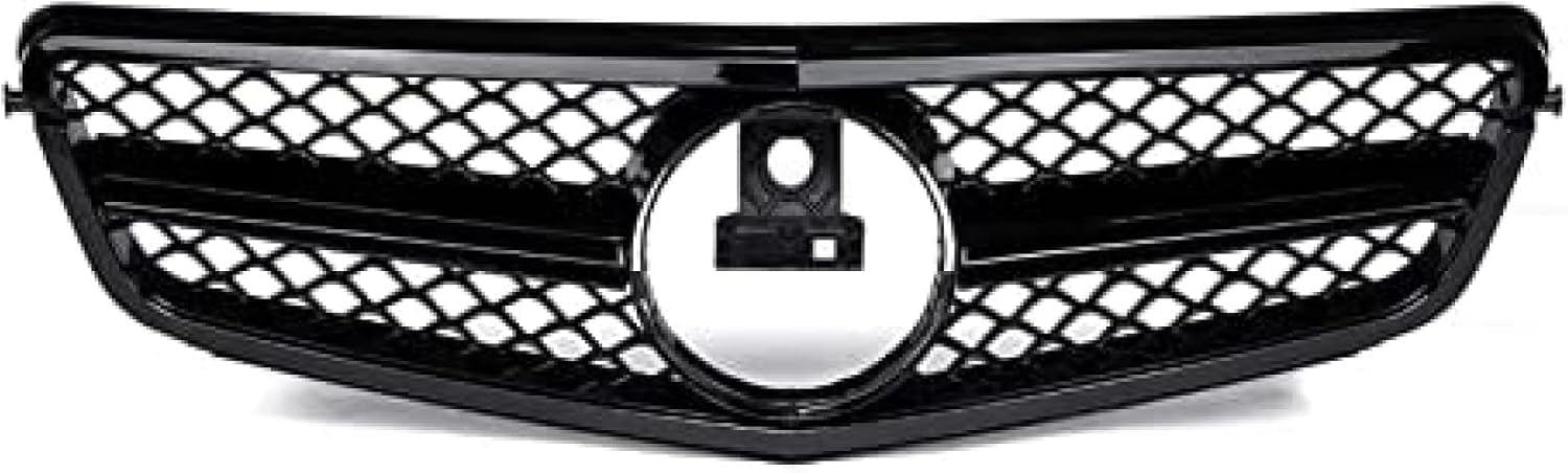 HmhQ5 Kühlergrill Vorne Am Auto für AMG C63 Mercedes Benz C Class W204 C180 C200 C300 C350 2008-2014,Lufteinlassgitter,Kühlergrill Frontstoßstangengrill,Vorne Mitte Niere Grill HmhQ5 Kühlergrill Vorne Am Auto für AMG C63 Mercedes Benz C Class W204 C180 C200 C300 C350 2008-2014,Lufteinlassgitter,Kühlergrill Frontstoßstangengrill,Vorne Mitte Niere Grill von HmhQ5