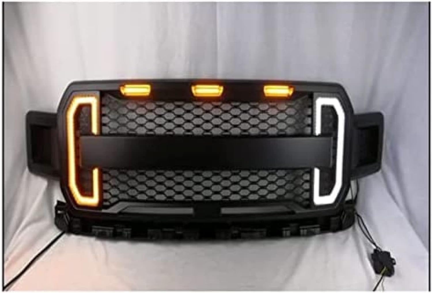 HmhQ5 Kühlergrill Vorne Am Auto für Ford F150 F-150 2018-2019,Lufteinlassgitter,Kühlergrill Frontstoßstangengrill,Vorne Mitte Niere Grill HmhQ5 Kühlergrill Vorne Am Auto für Ford F150 F-150 2018-2019,Lufteinlassgitter,Kühlergrill Frontstoßstangengrill,Vorne Mitte Niere Grill von HmhQ5