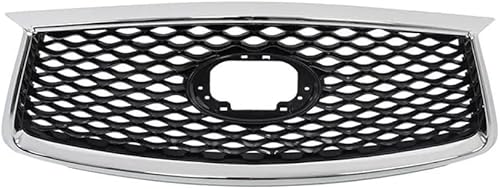 HmhQ5 Kühlergrill Vorne Am Auto für Infiniti QX50 2019-2023,Lufteinlassgitter,Kühlergrill Frontstoßstangengrill,Vorne Mitte Niere Grill HmhQ5 Kühlergrill Vorne Am Auto für Infiniti QX50 2019-2023,Lufteinlassgitter,Kühlergrill Frontstoßstangengrill,Vorne Mitte Niere Grill von HmhQ5