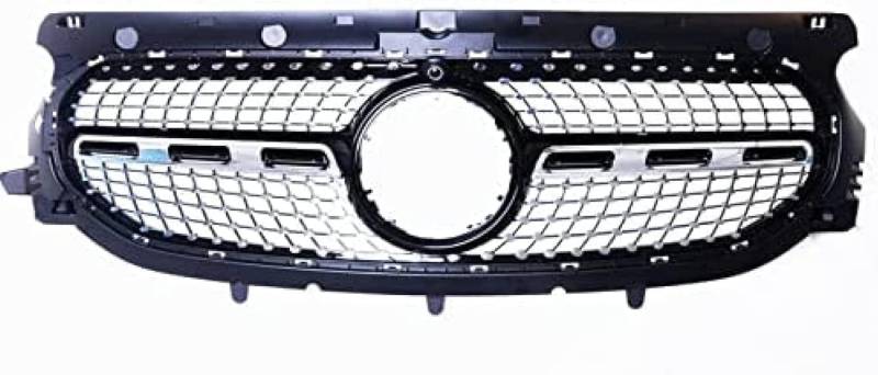 Kühlergrill Vorne Am Auto für Mercedes Benz GLA-Class GLA250 GLA45 35 2020-2021,Lufteinlassgitter,Kühlergrill Frontstoßstangengrill,Vorne Mitte Niere Grill von HmhQ5