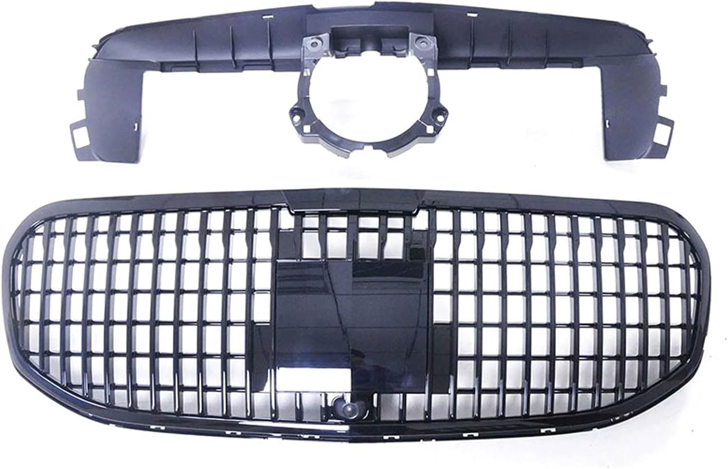 Kühlergrill Vorne Am Auto für Mercedes Benz GLS Class X167 2020,Lufteinlassgitter,Kühlergrill Frontstoßstangengrill,Vorne Mitte Niere Grill,A/Black Kühlergrill Vorne Am Auto für Mercedes Benz GLS Class X167 2020,Lufteinlassgitter,Kühlergrill Frontstoßstangengrill,Vorne Mitte Niere Grill,A/Black von HmhQ5