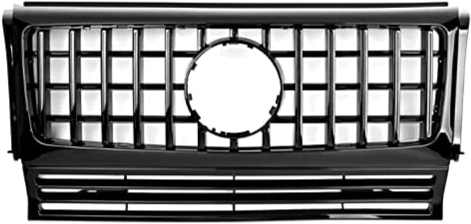 Kühlergrill Vorne Am Auto für Mercedes Benz W463 G550 G500 G350 G55 G63 1990-2016,Lufteinlassgitter,Kühlergrill Frontstoßstangengrill,Vorne Mitte Niere Grill Kühlergrill Vorne Am Auto für Mercedes Benz W463 G550 G500 G350 G55 G63 1990-2016,Lufteinlassgitter,Kühlergrill Frontstoßstangengrill,Vorne Mitte Niere Grill von HmhQ5