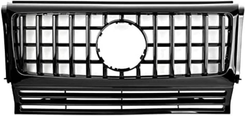 Kühlergrill Vorne Am Auto für Mercedes Benz W463 G550 G500 G350 G55 G63 1990-2016,Lufteinlassgitter,Kühlergrill Frontstoßstangengrill,Vorne Mitte Niere Grill von HmhQ5