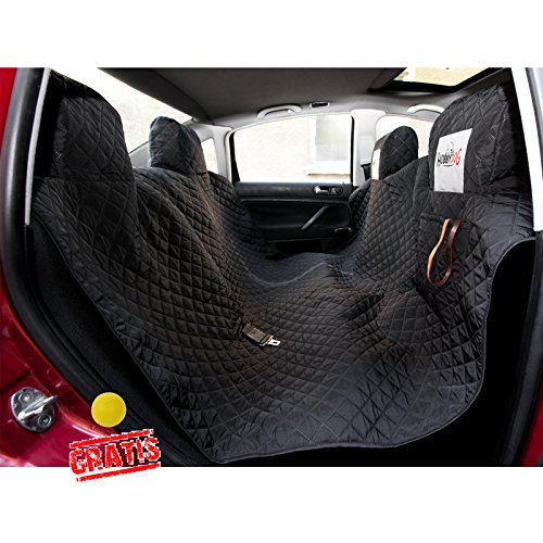 HOBBYDOG MSTCZA1 + Ball gratis Autoschutzdecke CAR SEAT COVER Schutzdecke Hundedecke Schondecke Sitzschoner (R1 (140 x 160 cm)) von HobbyDog