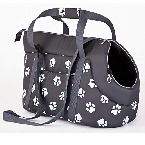 N HOBBYDOG TORGWL2 R3 TRANSPORT BAG Transporttasche für Hunde und Katzen Hundetasche Katzentasche Transporttasche Tragetasche Transportbox (3 verschiedene Größen) (R3 (30 x 50 cm)) von HobbyDog