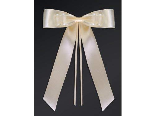 4 Stück Schleifen Hochzeit fürs Auto, Stühle.....Farbe: creme von Hochzeit & Liebe