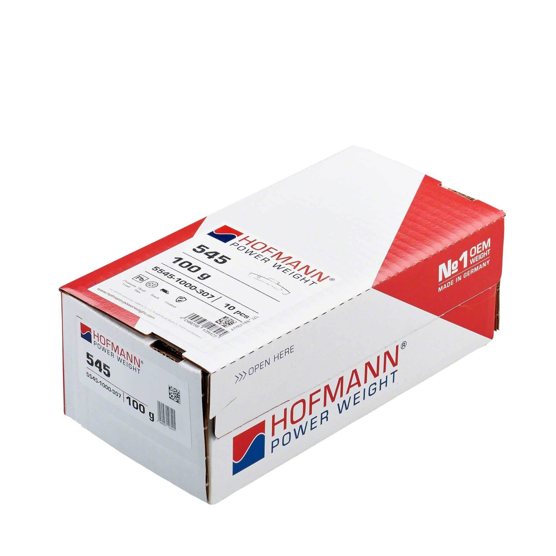 Hofmann Power Weight 10x Schlaggewicht LKW Felgen Typ 545 100 g Wuchtgewichte Alufelgen Alcoa von Hofmann Power Weight