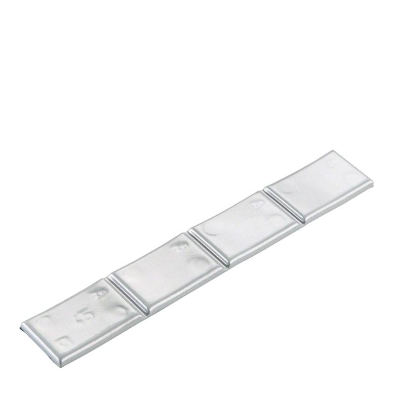 Hofmann Power Weight Typ361 silber 45g Klebegewichte Leichtmetallfelgen, 50er Pack von Hofmann Power Weight