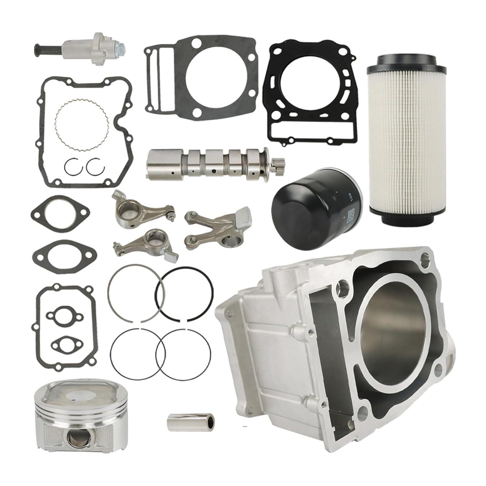 liwei Store ATV UTV STD 92mm for 1999-2012 Kompatibel mit Polaris Kompatibel mit Sportsman500 Motor Zylinder Nockenwellen Rocker Kolben Dichtung Kit von Hogen