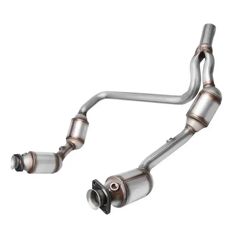 liwei Store For 2007 2008 2009 Kompatibel mit Wrangler 3.8L V6 Motor Y-Rohr Katalysator von Hogen